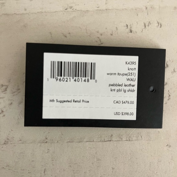 Kate Spade Warm Taupe Pebbled Leather Shoulder Bag - Picture 3 of 13